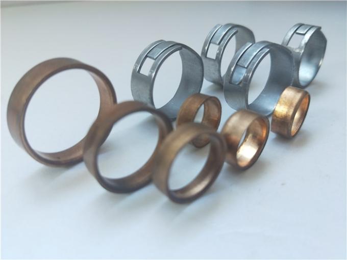 Different Size Metal Stamping Rings , Progressive Sheet Metal Copper Material 0