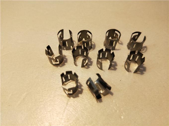 Shrapnel Connector Metal Forming Dies , Progressive Metal Stamping 0.002mm Tolerance  0