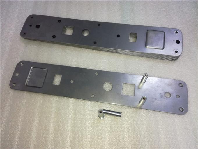 Metal Stamping Materials / Progressive Metal Stamping Thick Door Lock Steel Parts 2