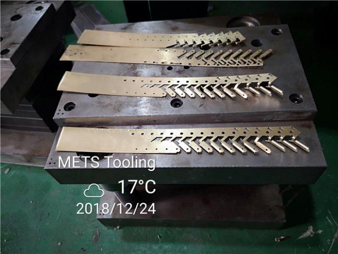 Sheet Metal Stamping Dies Press For Copper N Brass Connector Parts 1