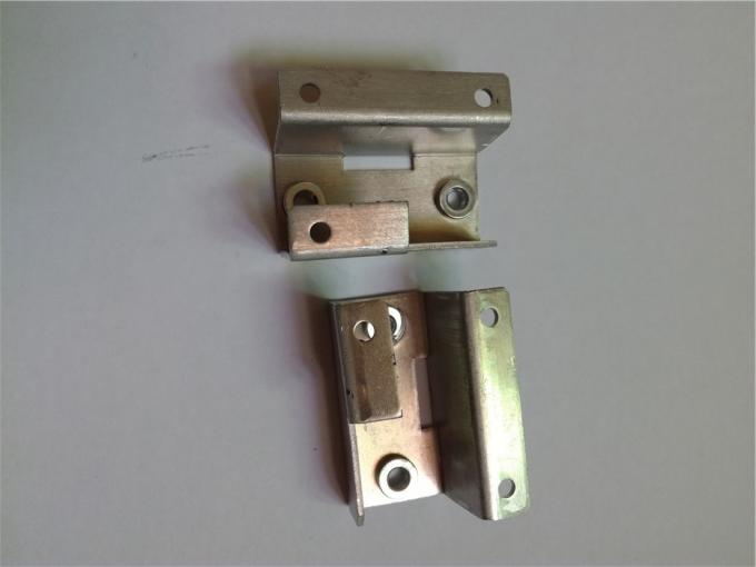 Aluminium Alloy Progressive Die Stamping  , Heat Sink Bending Metal Press Dies Riveting Two Screws 0