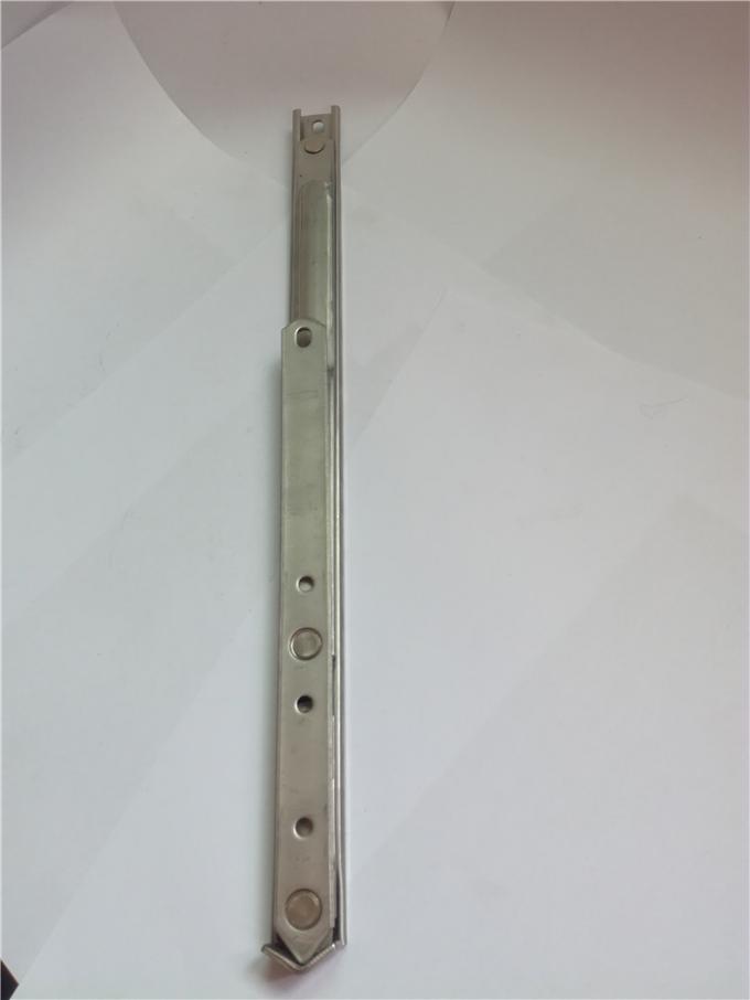 Cold Rolled Shelf Support Brackets , Stainless Steel Brackets Metal Plate Stamping Part 0
