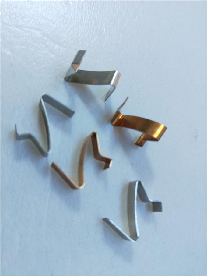 High Precision Sheet Metal Bending Diesl Stamping Snap Button V Shape Spring Clips Parts 1