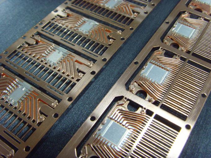 Parts IC / Led Stamped Lead Frame SIP14L High Precision Stamping