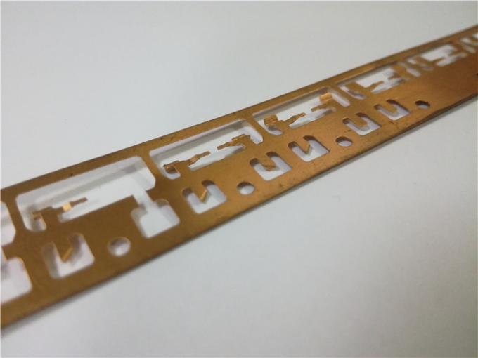 Tooling Design Metal Stamping Dies Brass Socket Pins Stamping Material Strip Out 1