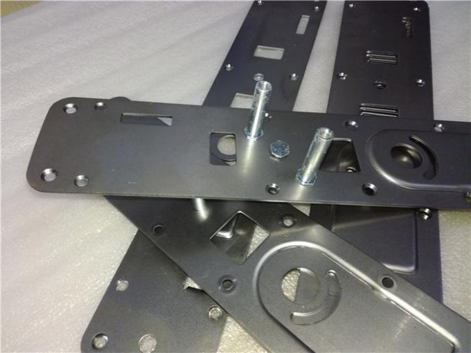 Metal Stamping Materials / Progressive Metal Stamping Thick Door Lock Steel Parts 1