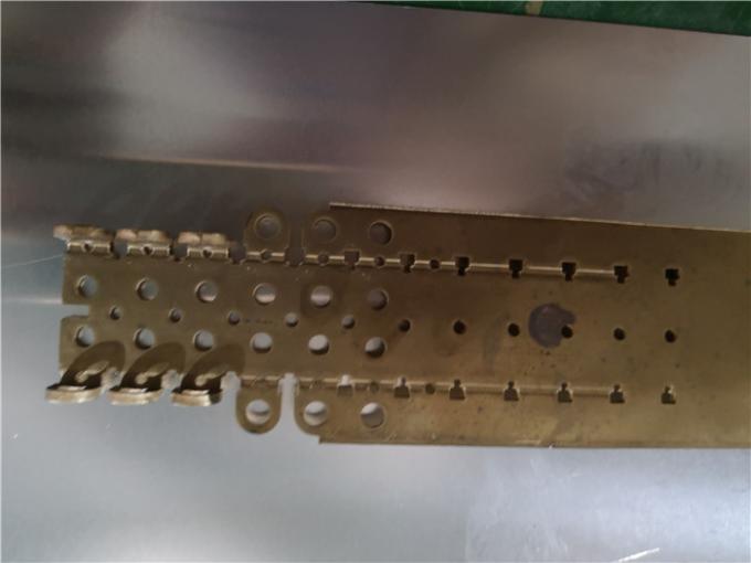 Precision Progressive Die Stamping Phosphor Bronze Electric Socket Terminal Stamping Parts 0