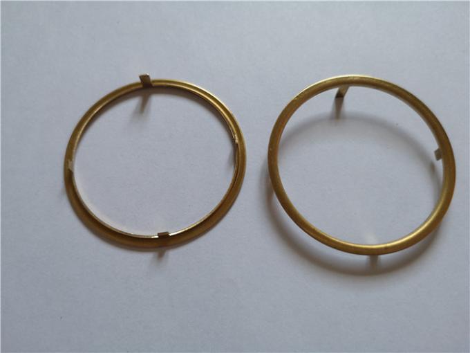 Progressive Die And Stamping Round Brass Circle Ring Parts For Internal Linking Power End 0