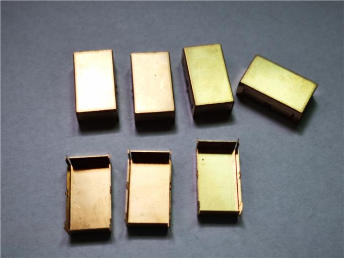 Brass Progressive Die Metal Stamping Parts For Shielding Case / VCO Case 0