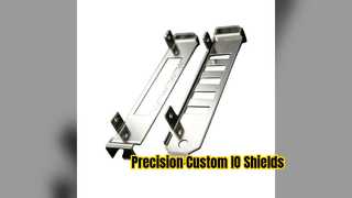 Precision Computer Case IO Shields Custom Metal Stamping