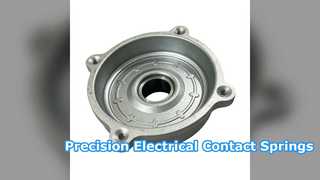 Custom Electrical Contact Spring Strips Precision Stamping