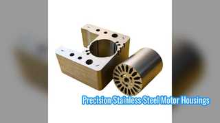 Precision Deep Drawn Stainless Steel Motor Housings