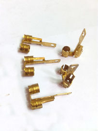 Electrical Draw Brass Stamping Parts Precision Progress Metalwork Auto Parts