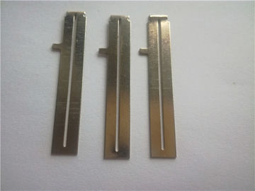 Simple Progressive Blanking Compound Die , Nickel Plating Stamped Steel Parts