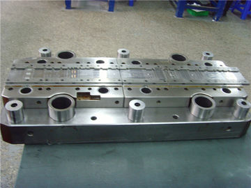 High Precision Progressive Draw Dies , Sheet Metal Stamping Parts Four Cavities