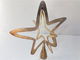 Gold Plating Chrstmas Star Metal Stamping Dies Art Gift Custom Fabrication
