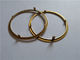 Progressive Die And Stamping Round Brass Circle Ring Parts For Internal Linking Power End