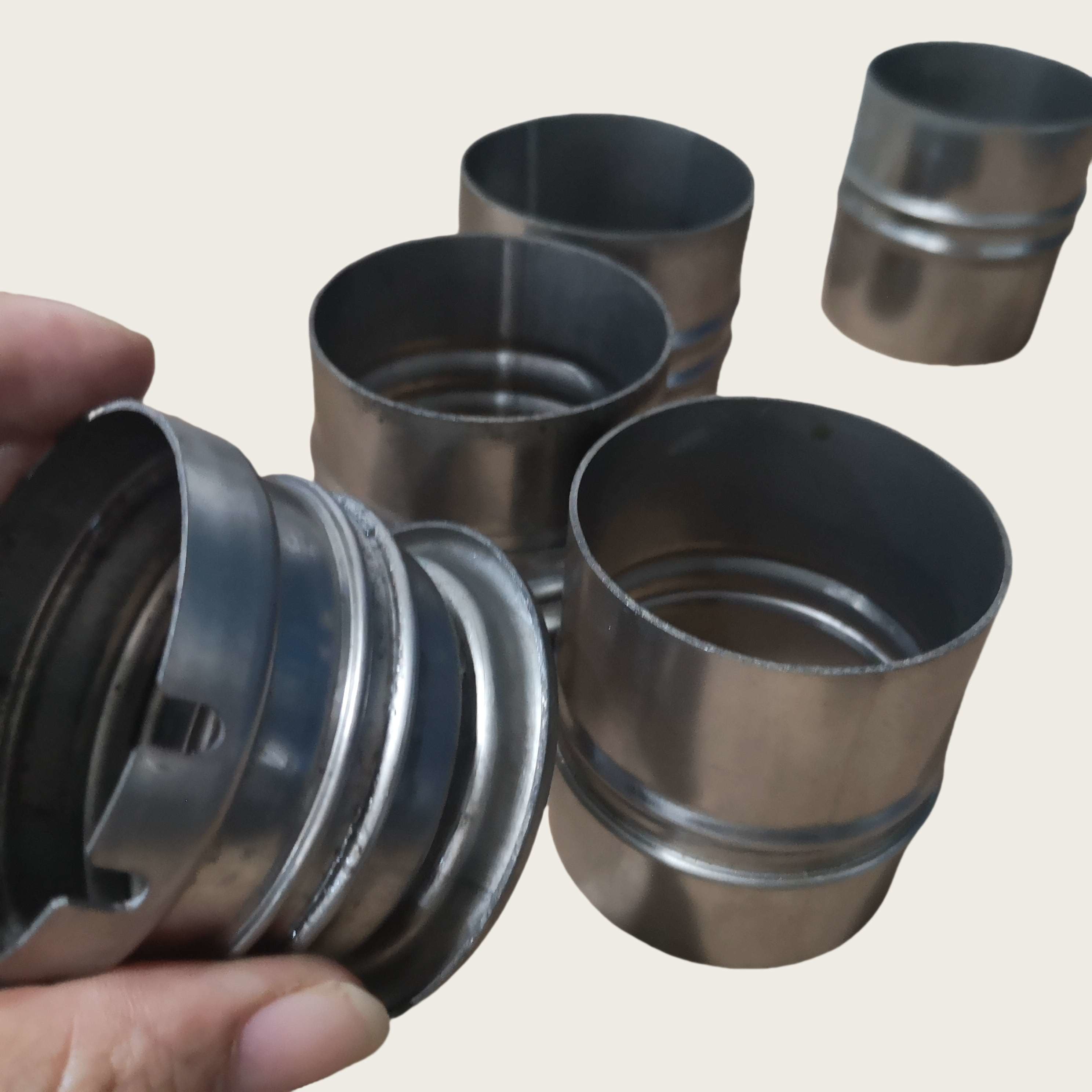 Metal Shells Custom Deep Drawn Metal Cylindrical Shells | Precision Stamped Steel ...