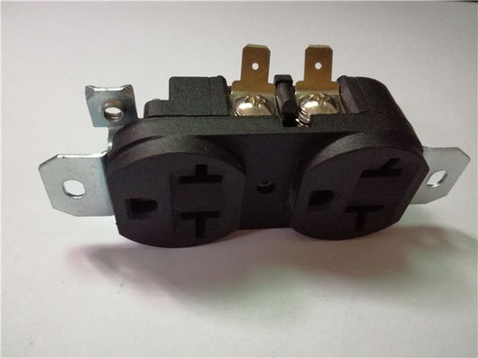220 Volt Electrical Plugs / Sockets Terminal Block Parts Thin Metal Pin ...