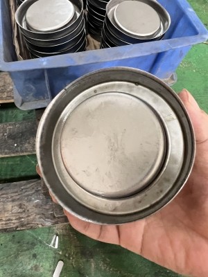Tinplate Bottom Cover Round Metal Tin Motor Cover 0